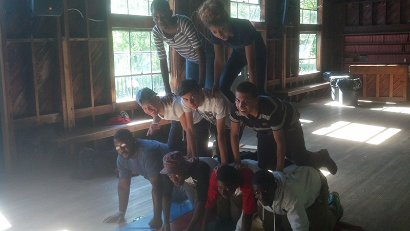 Camp pyramid